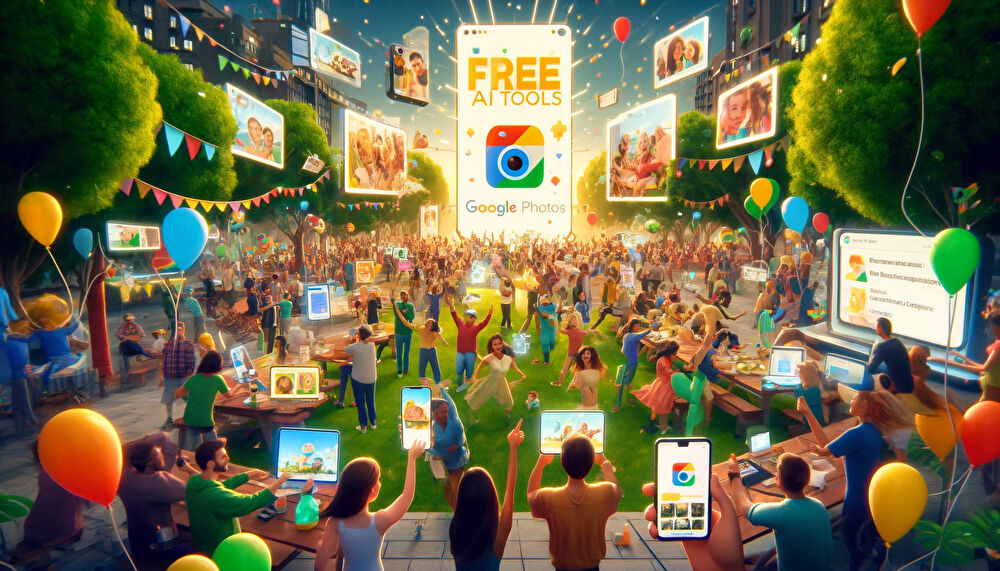 Google Fotoğraflar'daki yapay zeka araçları artık ücretsiz!