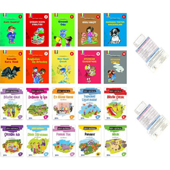 2. Sınıf Çiçekli Uçurtmalar + Sihirli Öyküler Atölyesi Hikaye Seti (20 Kitap) Çocuk Masal Fiyatı