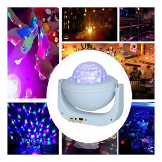 2024 Şarjlı Sihirli Disko Topu RGB Sese Duyarlı Müzik Çalar Karaoke Mikrofonlu Kumandalı Eğlence Topu MP3 Çalar & iPod Fiyatı