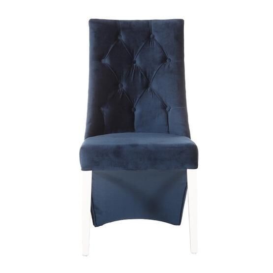 3A Mobilya Dark Blue Chair