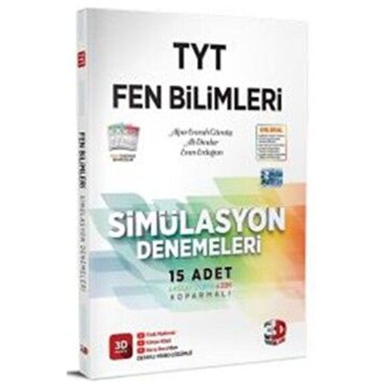 3D Yayınları 3d Tyt Simülasyon Fen Bilimleri Denemeleri