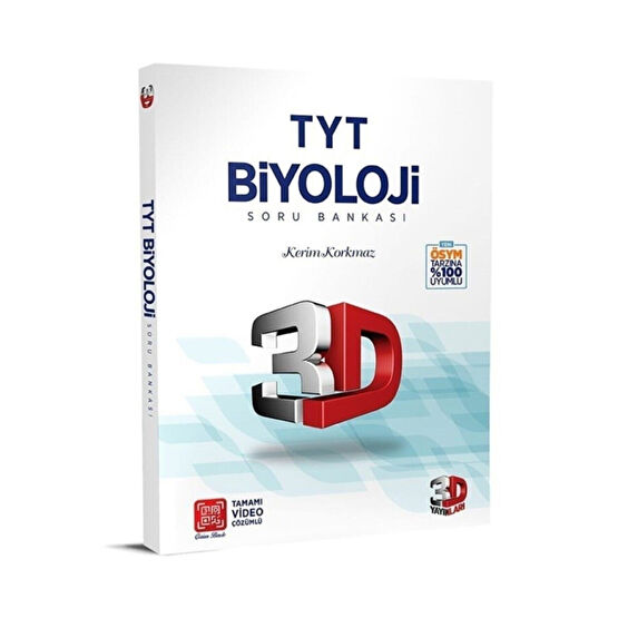 3D Yayınları Çözüm Tyt 3d Biyoloji Soru Bankası Ders Sınav Kitapları Fiyatı
