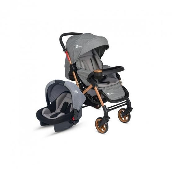 4 Baby Active Gold Plus Travel Sistem Gri Bebek Arabası Bebek Arabası ve Pusetler Fiyatı
