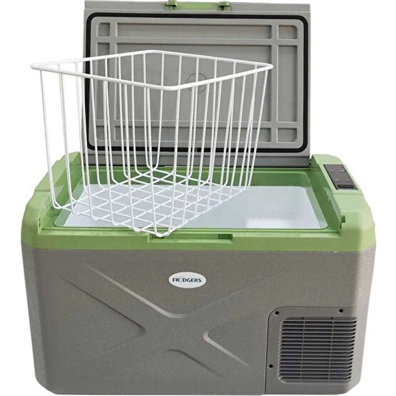 40LT Araç Buzdolabı & Dondurucu 12/24V Fridgers DX40 Lg Kompresör, Kolay Okunabilir Dijital Ekran, Bluetooth Ile Kontrol - Gri - 40 lt Oto Buzdolabı Fiyatı