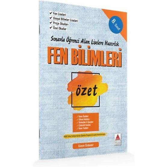 8. Sınıf Fen Bilimleri Özet Liselere Hazırlık - Gizem Özdemir