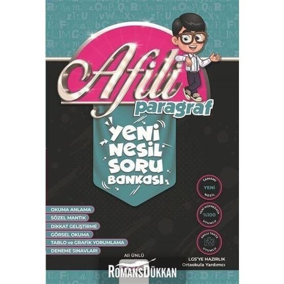 8. Sınıf Lgs Afili Paragraf Yeni Nesil Soru Bankası-Efx Akademi Yayınları