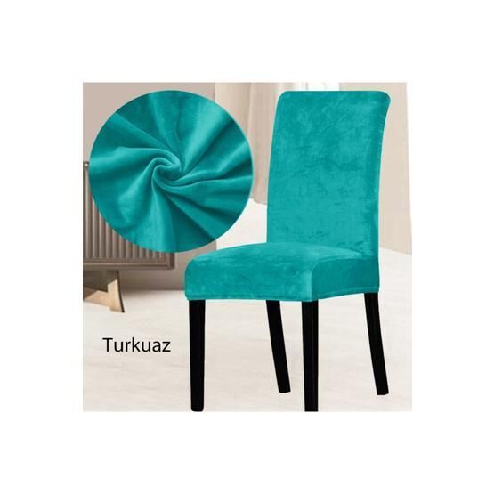 Abeltrade Turkuaz Sandalye Kılıfı