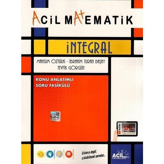 Acil Yayınları Acil Matematik İntegral Matematik Fiyatı