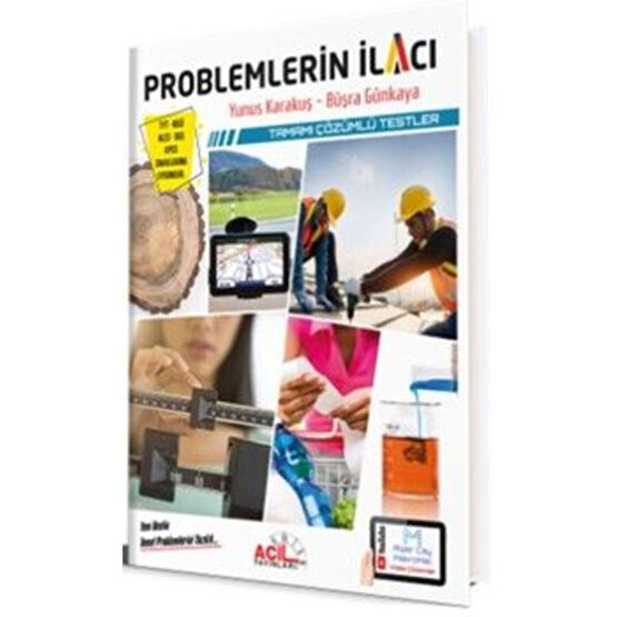 Acil Yayınları Yks Tyt Msü Kpss Problemlerin Ilacı Tamamı Çözümlü Testler