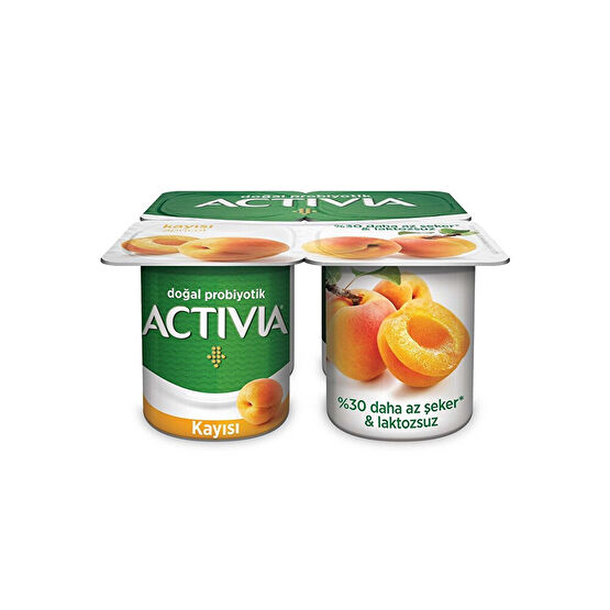 Activia Doğal Probiyotikli Kayısılı Yoğurt 4x100 Gr Yoğurt Fiyatı