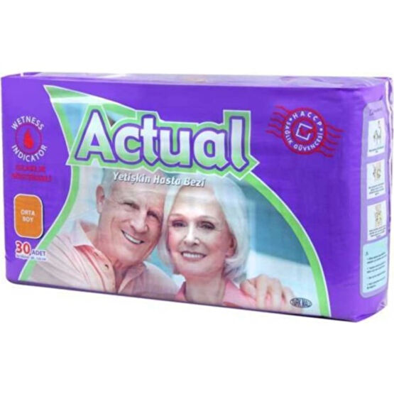 Actual Bağlamalı Hasta Bezi Medium Hasta Bezleri ve Temizliği Fiyatı