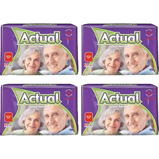 Actual Hasta Bezi Large 30'lu - L - Beyaz Hasta Bezleri ve Temizliği Fiyatı