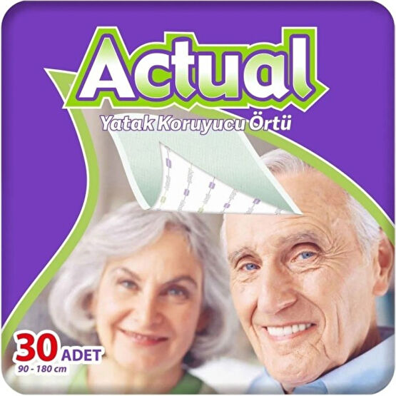 Actual Yatak Koruyucu Örtü 90X180 cm 30 Adet - 90 x 180 cm Alez / Yatak Koruyucu Fiyatı
