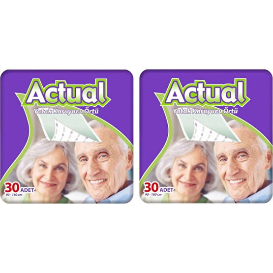 Actual Yatak Koruyucu Örtü 90X180 cm 60 Adet - 90 x 180 cm Alez / Yatak Koruyucu Fiyatı