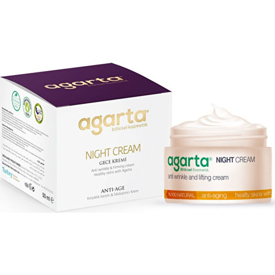 Agarta Doğal Yaşlandırma Karşıtı Anti Aging Gece Kremi 50 ml Gece Kremleri Fiyatı