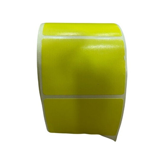 Agt Etiket 40 x 58 Kuşe 500 Sarım Sarı Eczane Kullanımı Için Yazıcılar Fiyatı