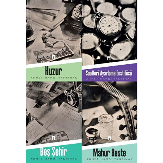 Ahmet Hamdi Tanpınar 4 Kitap Set (Huzur, Saatleri Ayarlama Enstitüsü, Beş Şehir, Mahur Beste) Türk Klasikleri Fiyatı