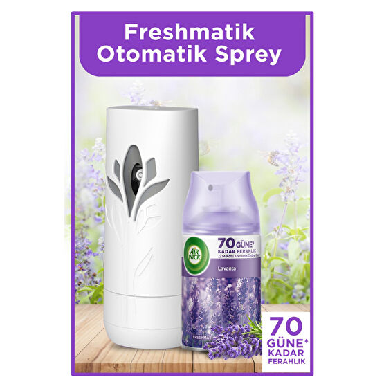 Air Wick Freshmatic Otomatik Sprey & Lavanta Yedek Sprey Oda Kokusu Kiti