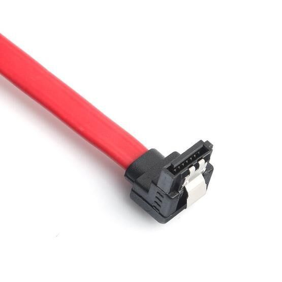 Akasa SATA3 AK-CBSATA3-50RD90 Kırmızı Renkli 50 cm 90° Uçlu Kablo