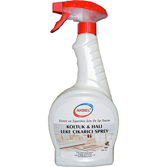 Akbel Kimya Koltuk & Halı Leke Çıkarıcı Sprey 750 Ml Halı Şampuanı Fiyatı