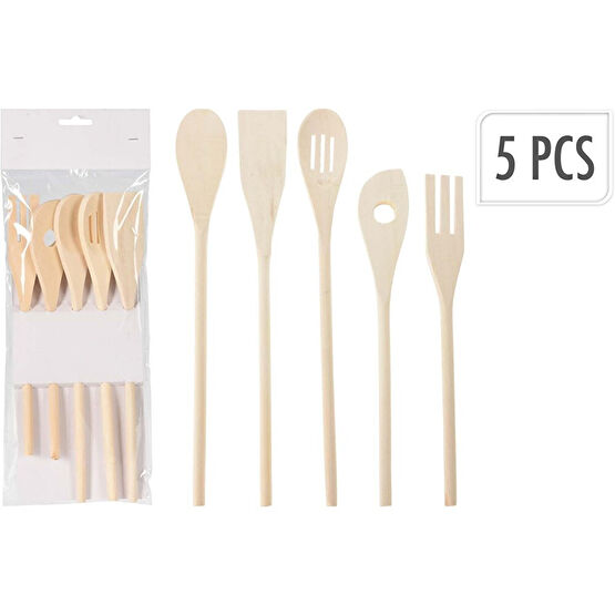 Akçaağaç Kaşık Set 5'li Çatal / Kaşık / Bıçak Takımları Fiyatı