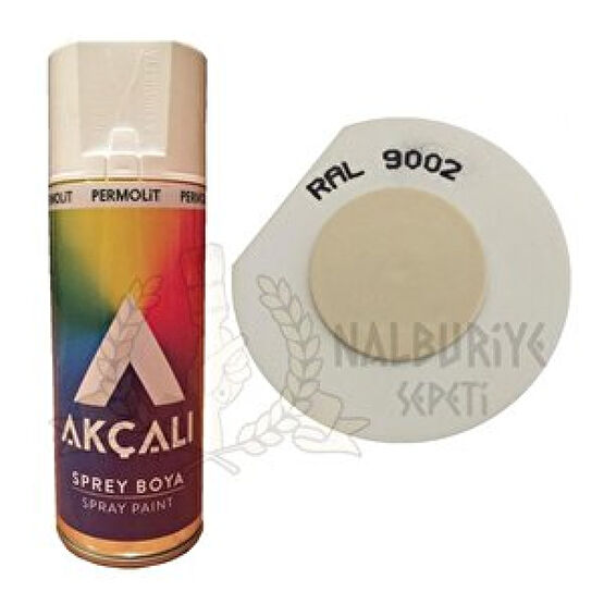 Akçalı Akrilik Sprey Boya Bej 400 Ml - Ral7032 Boyalar Fiyatı