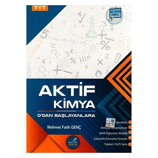 Aktif Öğrenme Yayınları Aktif Öğrenme YKS TYT Aktif Kimya 0 dan Başlayanlara Aktif Öğrenme Yayınları