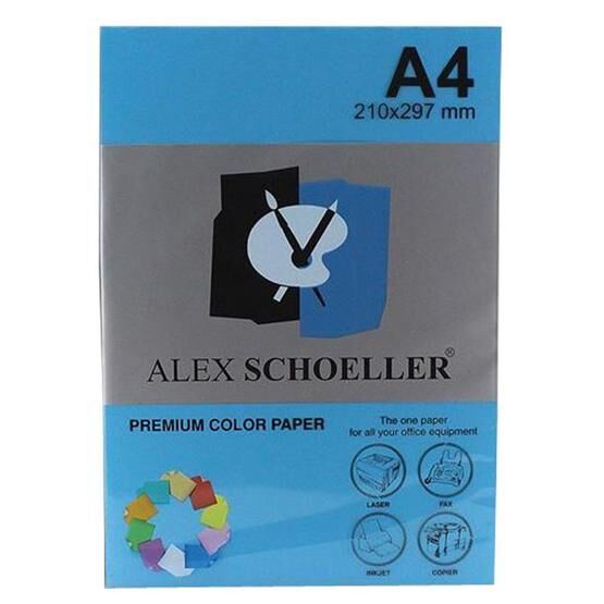 Alex Schoeller A4 500'lü Turkuaz 620 Fotokopi Kağıdı