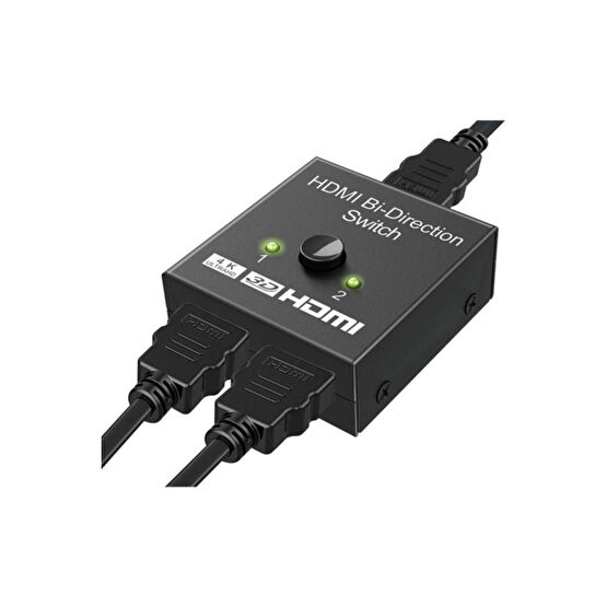 Alfais 4494 2 Port Çift Yönlü Hdmi Switch Splitter Ekran Monitör Çoklayıcı Çoğaltıcı Bidirection Kablo ve Adaptör Fiyatı