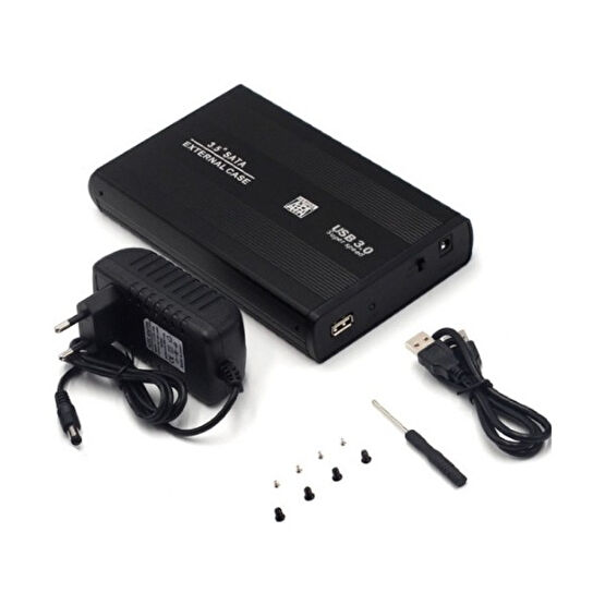 Alfais 4765 USB 3.0 3.5 Inç Sata USB Bağlantılı HDD Harddisk Kutusu HDD Kutuları Fiyatı