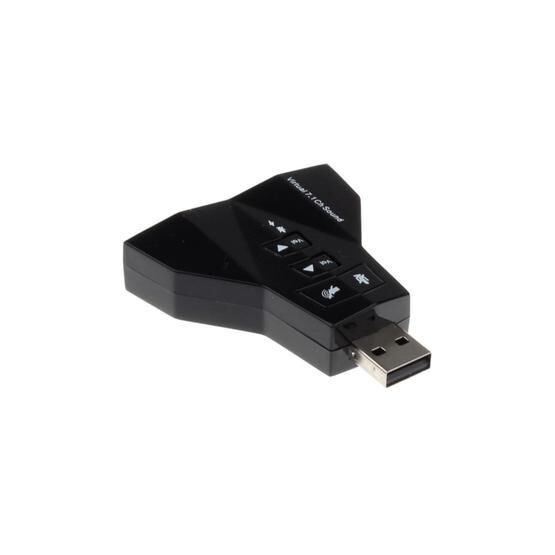 Alfais 4931 7.1 7 Kanal Mikrofon Destekli Çift Girişli Çevirici Harici Usb Ses Kartı