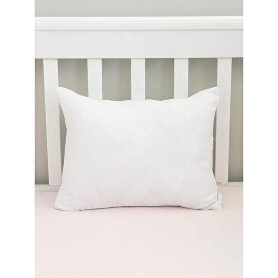 Altınpamuk Bebek Yastığı 25X42 Lüx Boncuk Silikon Dolgulu - 34 x 44 cm - Beyaz Yastık Fiyatı