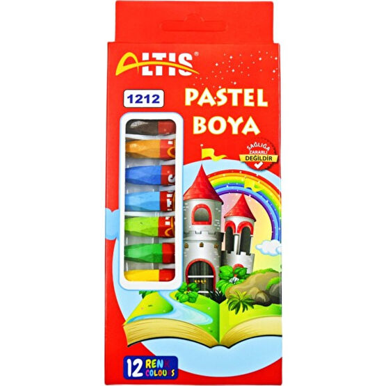 Altıs 12 Renk Pastel Boya ( KOD:1212 ) Pastel Boya Fiyatı
