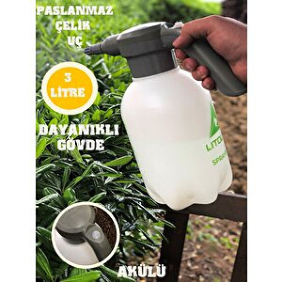 Anadolu Strong Akülü 3 Litre  Pompa Su Püskürtücü Fısfıs İlaç Pompası Bahçe Sulama Çim Sulama Pompası İlaçlama Makinesi Fiyatı