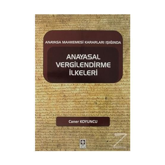 Anayasal Vergilendirme İlkeleri - Caner Koyuncu