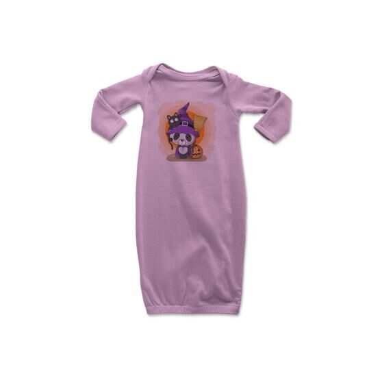 Angemiel B0435KBUT Pembe Baby Cadılar Bayramındaki Panda Kız Bebek Uyku Tulumu