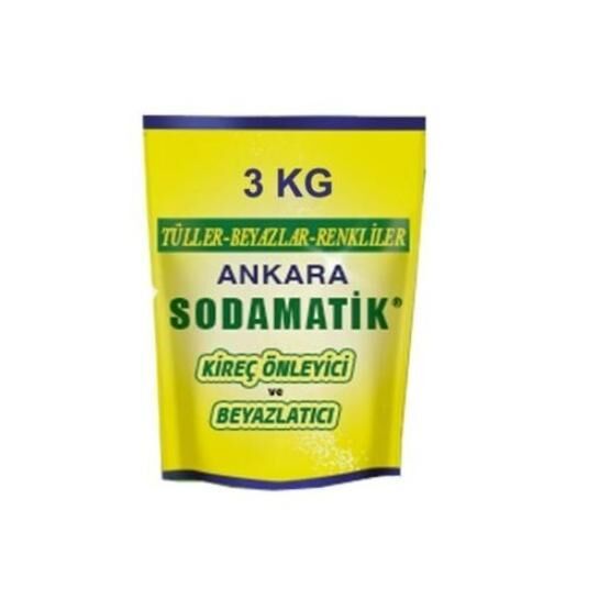 Ankara 3 kg SodaMatik Kireç Önleyici Çamaşır Makinesi Ürünleri Fiyatı