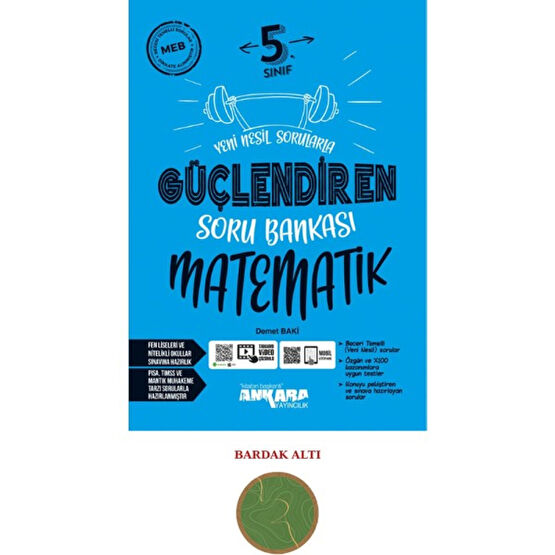 Ankara Yayıncılık 5. Sınıf Matematik Güçlendiren Soru Bankası Tüm Dersler Fiyatı