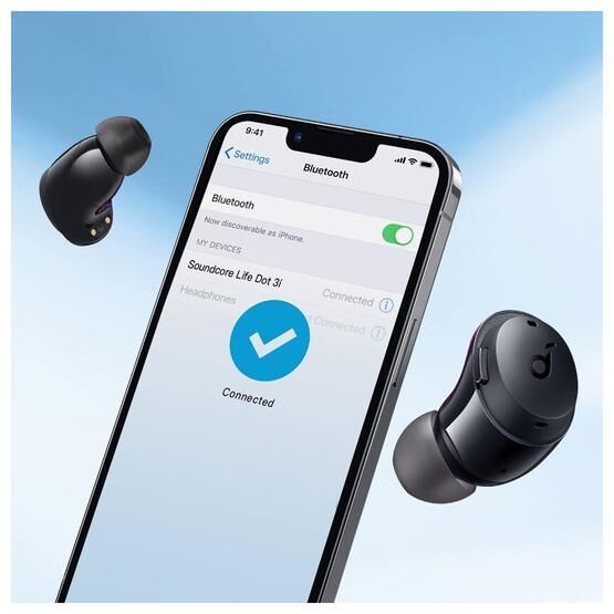 Anker SoundCore Dot 3i Siyah Bluetooth Kulak İçi Kulaklık