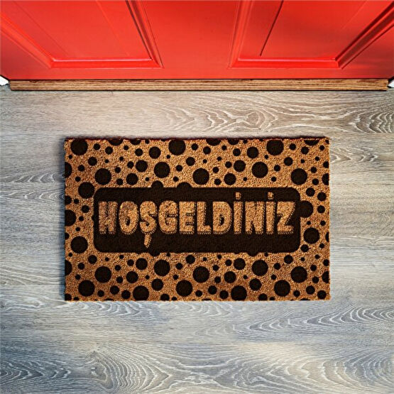 Antaç Kapı Önü Paspas Hoş Geldiniz 40X70 15 mm - Açık Kahve - 40 x 70 cm Paspas Fiyatı