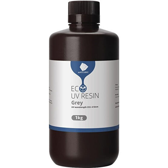 Anycubic Plant Based Reçine 1 KG - Gri Bilgisayar Yedek Parça Fiyatı