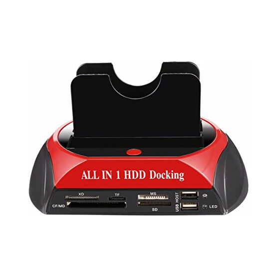 AoGo Usb 2.0 2.5"/3.5" Ide Sata Hdd Dock Kart Okuyucu HDD Kutuları Fiyatı