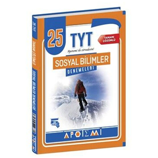 Apotemi Yayınları Tyt Sosyal Bilimler 25 Li Deneme