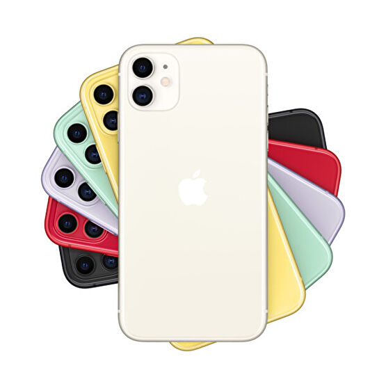Apple iPhone 11 128 GB Beyaz Cep Telefonu Aksesuarsız Kutu (Apple Türkiye Garantili) Cep Telefonları Fiyatı
