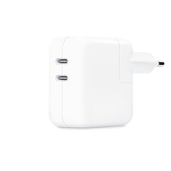 Apple Mnwp3Tu/A 35 W Çift Usb-C Bağlantı Noktalı Laptop Güç Adaptörü Bilgisayar Çevirici ve Adaptörü Fiyatı