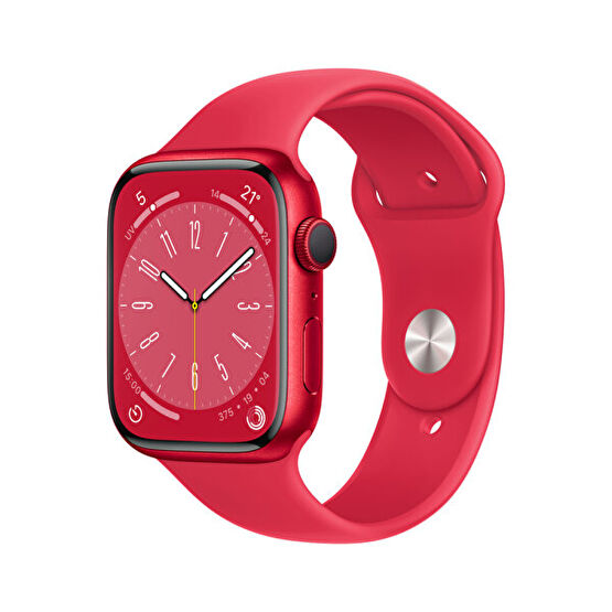 Apple Watch Series 8 GPS 41Mm (Product) Kırmızı Alüminyum Kasa ve (Product) Kırmızı Spor Kordon Akıllı Saat Fiyatı