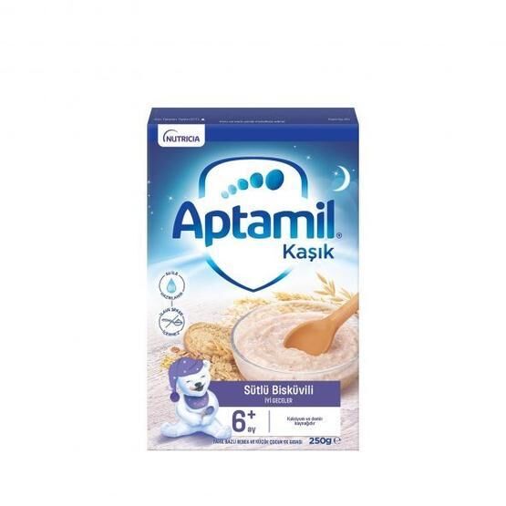 Aptamil 250 gr Sütlü Bisküvili Gece Kaşık Maması