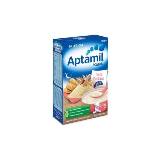 Aptamil 250 gr Sütlü Bisküvili Gece Kaşık Maması