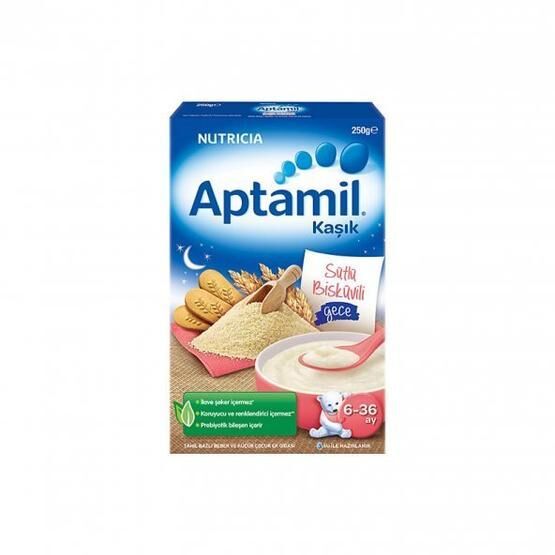 Aptamil 250 gr Sütlü Bisküvili Gece Kaşık Maması