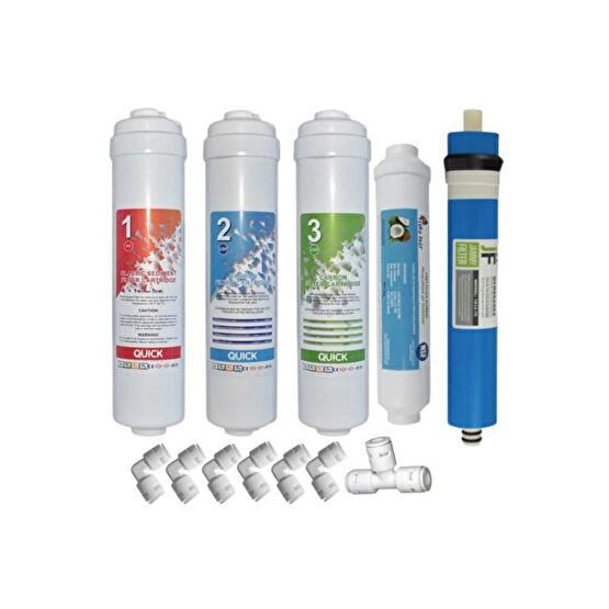 Aqua Bella Su Arıtma Cihazı 5'li Inline Filtre Su Arıtma Cihazı Fiyatı
